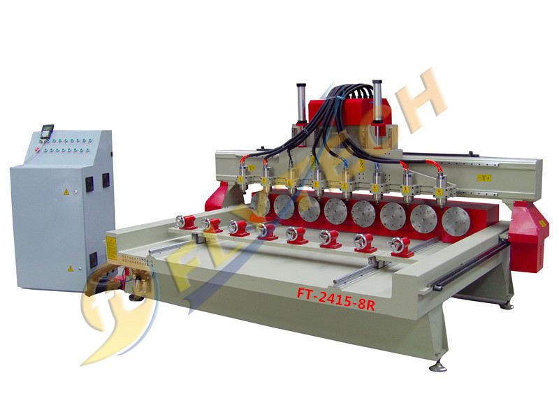 Горячая машина маршрутизатора cnc оси резца 4 сбывания 3D для гравировки статуи Будды с роторной осью